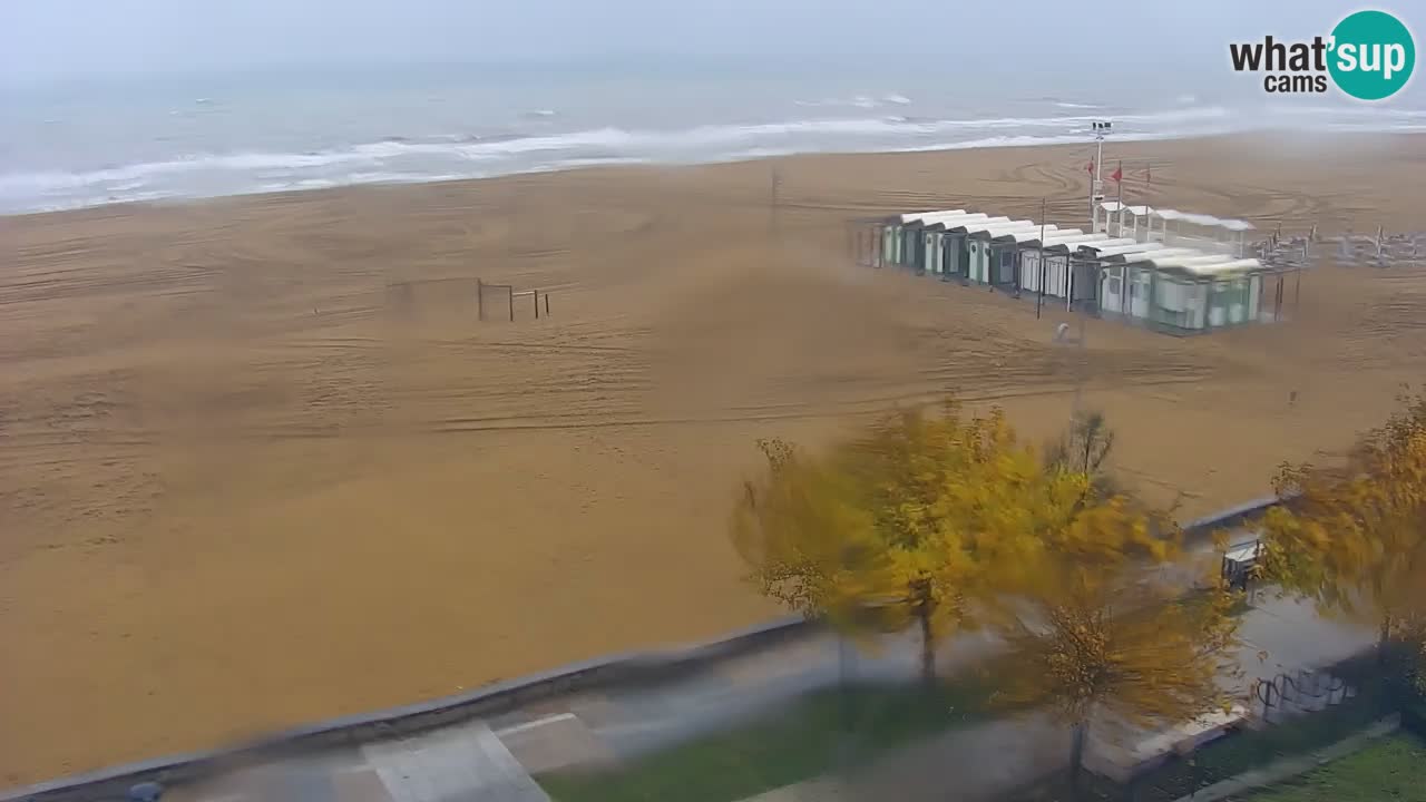 Webcam en vivo playa Bibione – vista desde Ashanti ApartHotel