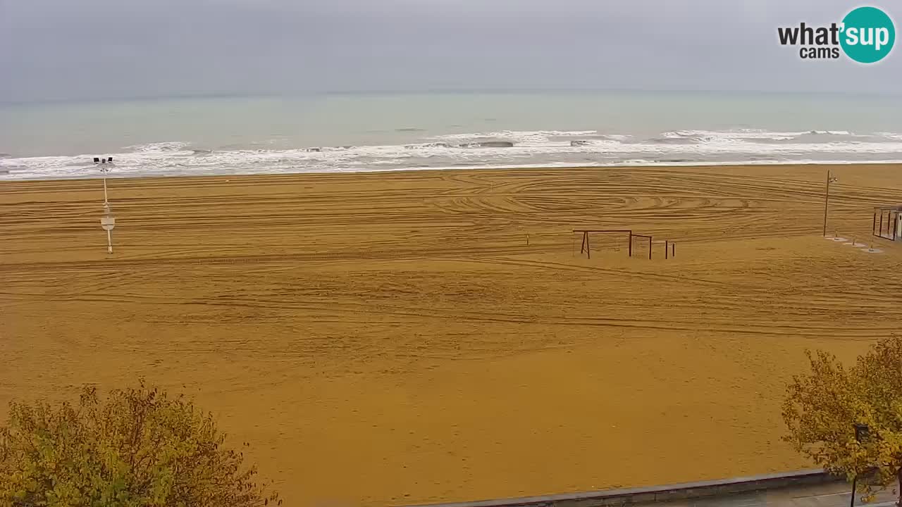 Web kamera Bibione plaža – pogled sa Ashanti ApartHotela