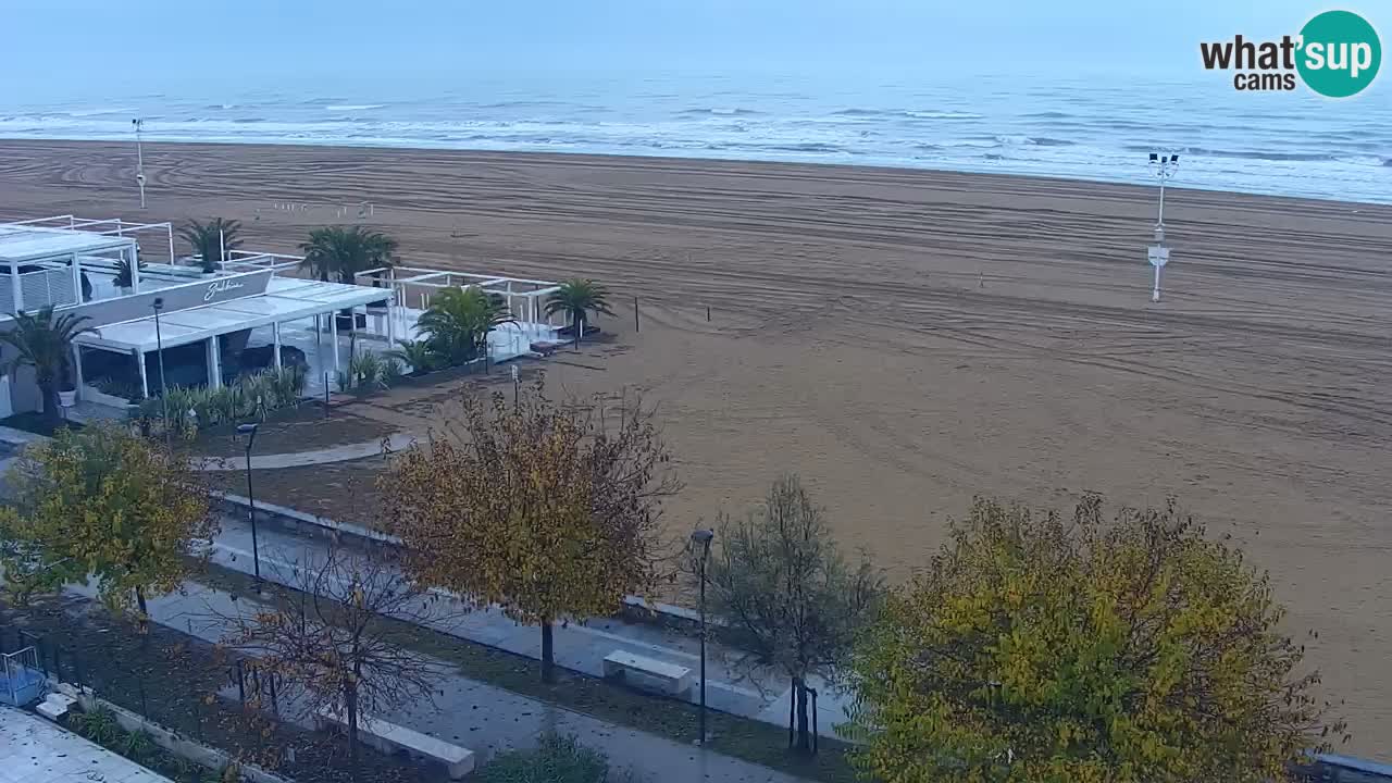 Web kamera Bibione plaža – pogled sa Ashanti ApartHotela