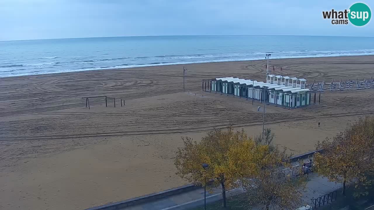 Webcam en vivo playa Bibione – vista desde Ashanti ApartHotel
