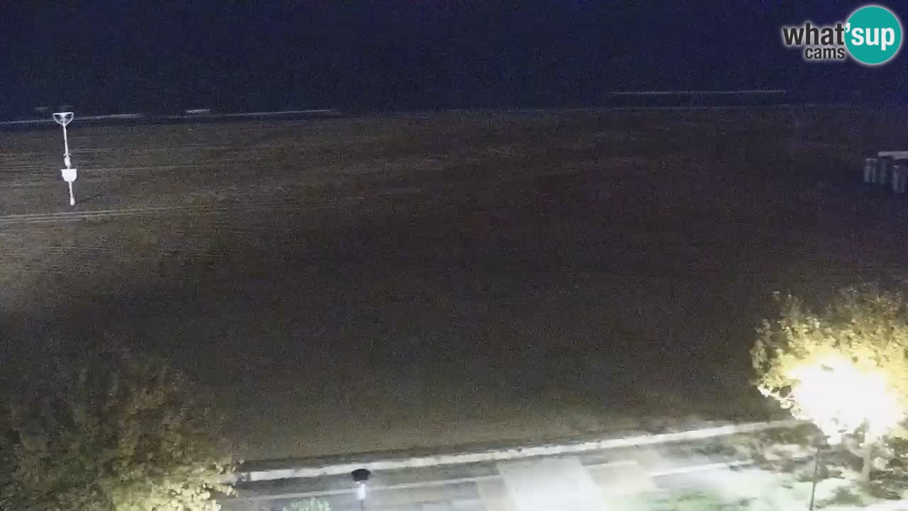 Web kamera Bibione plaža – pogled sa Ashanti ApartHotela