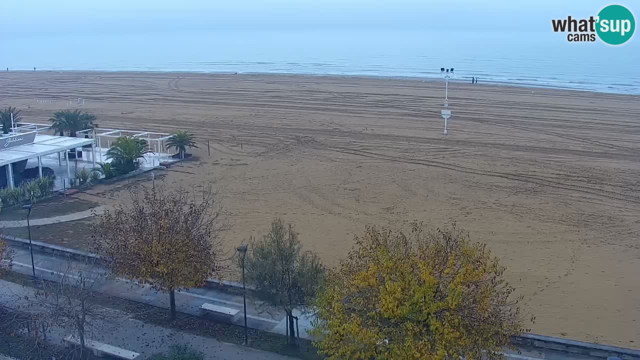 Webcam en direct plage de Bibione – vue depuis Ashanti ApartHotel