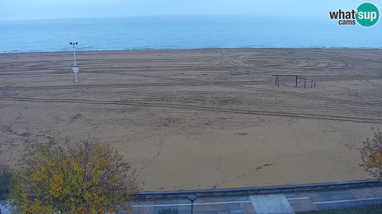 Webcam en vivo playa Bibione – vista desde Ashanti ApartHotel