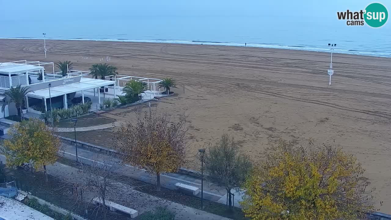 Web kamera Bibione plaža – pogled sa Ashanti ApartHotela