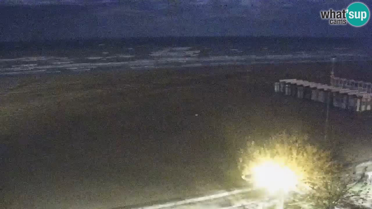 Webcam en direct plage de Bibione – vue depuis Ashanti ApartHotel