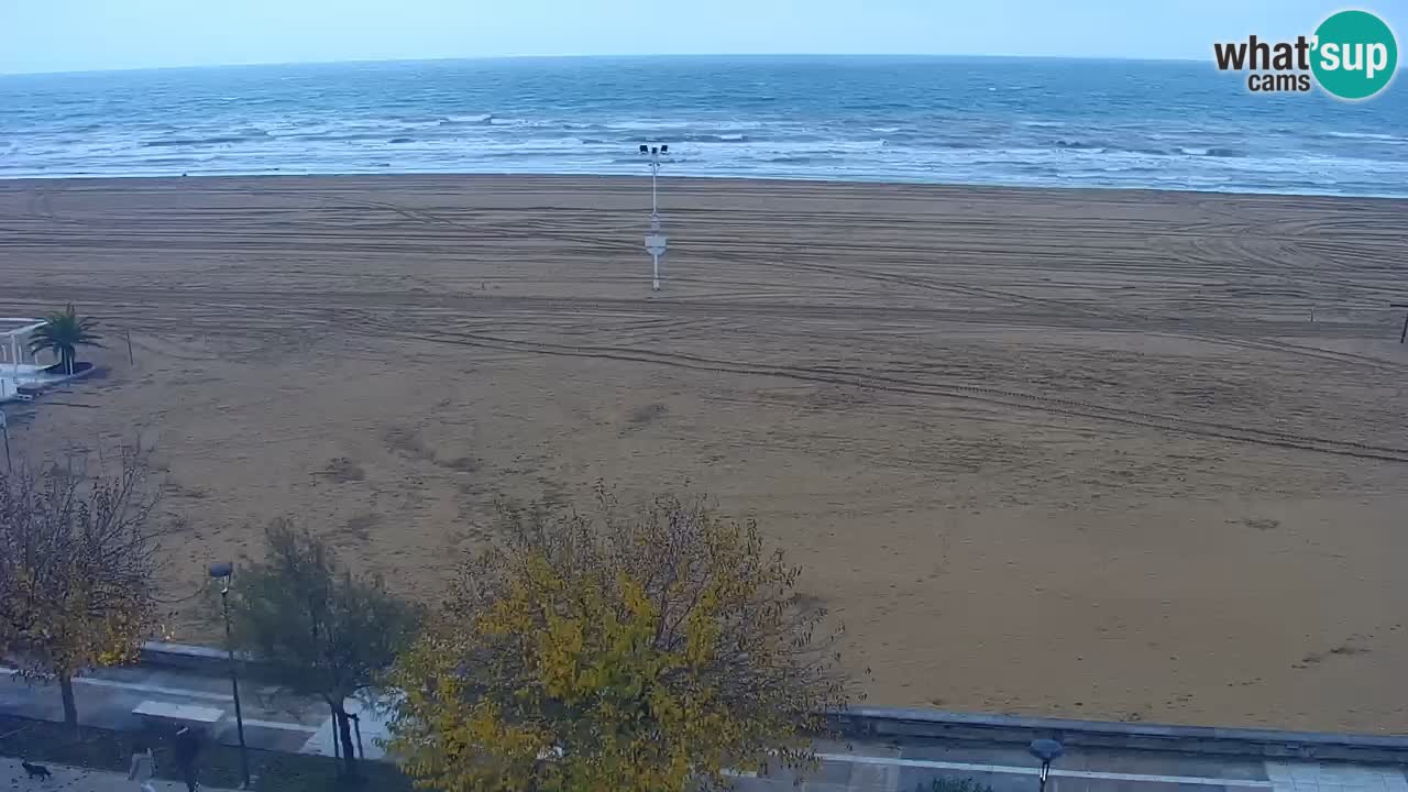 Webcam en direct plage de Bibione – vue depuis Ashanti ApartHotel