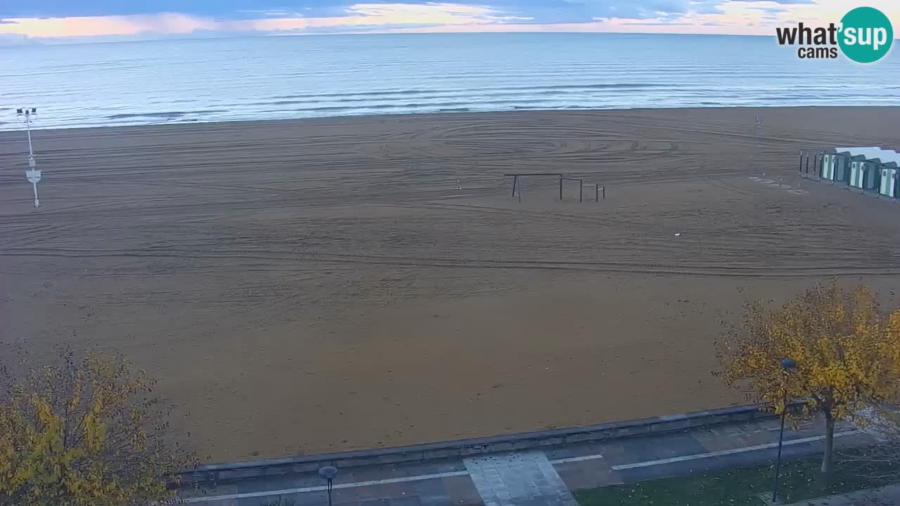 Web kamera Bibione plaža – pogled sa Ashanti ApartHotela