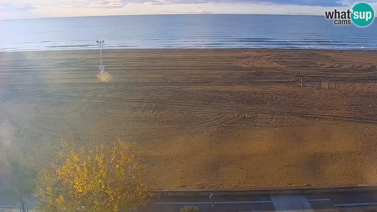 Webcam en direct plage de Bibione – vue depuis Ashanti ApartHotel