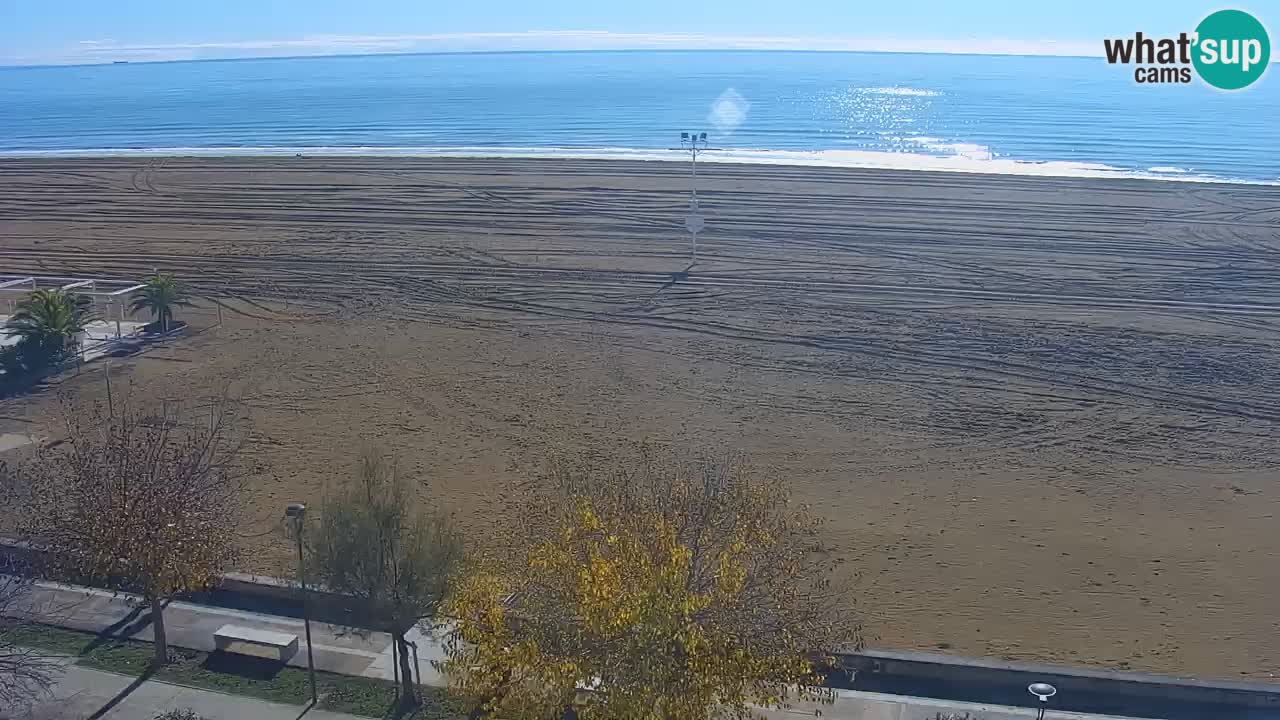 Live Webcam Bibione spiaggia – vista dall’Ashanti ApartHotel