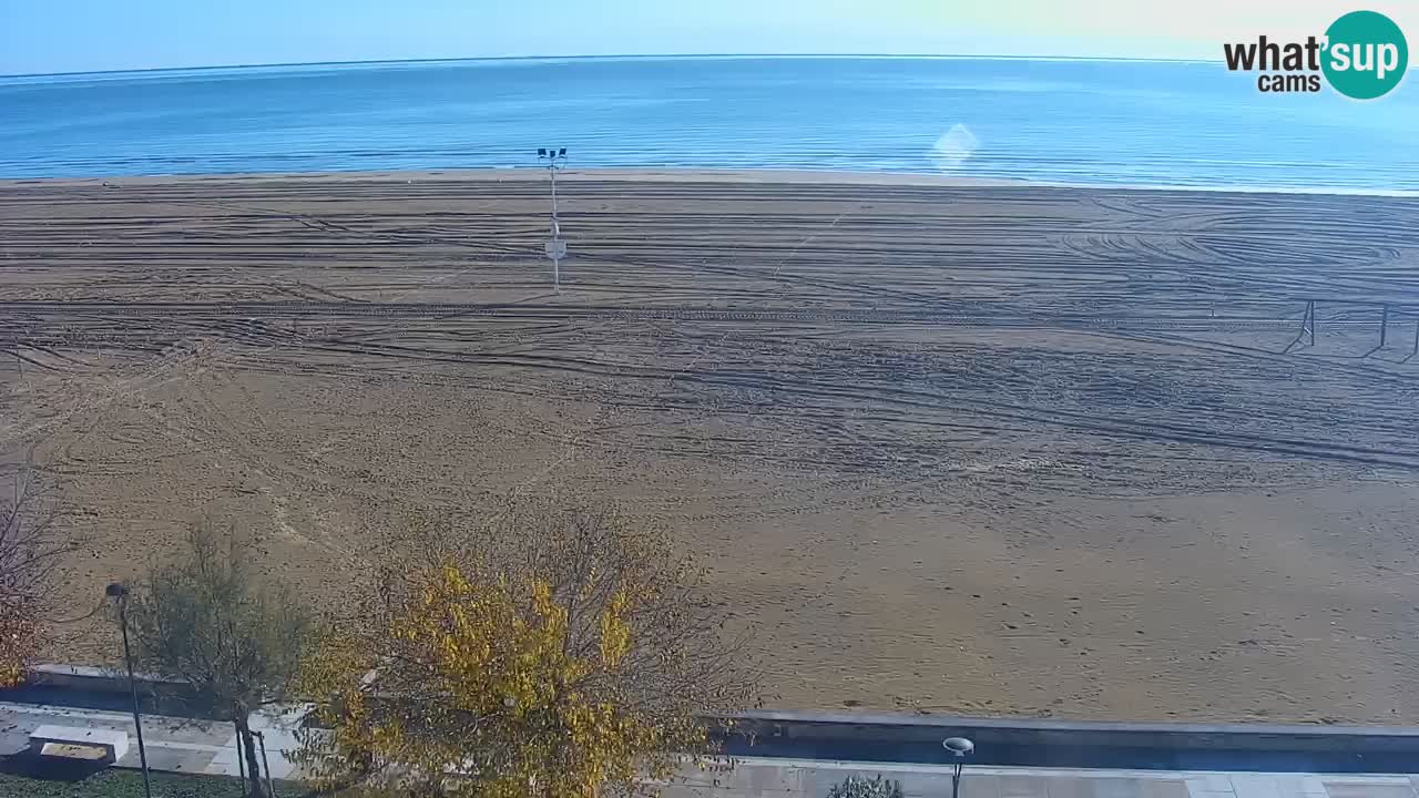 Webcam en vivo playa Bibione – vista desde Ashanti ApartHotel