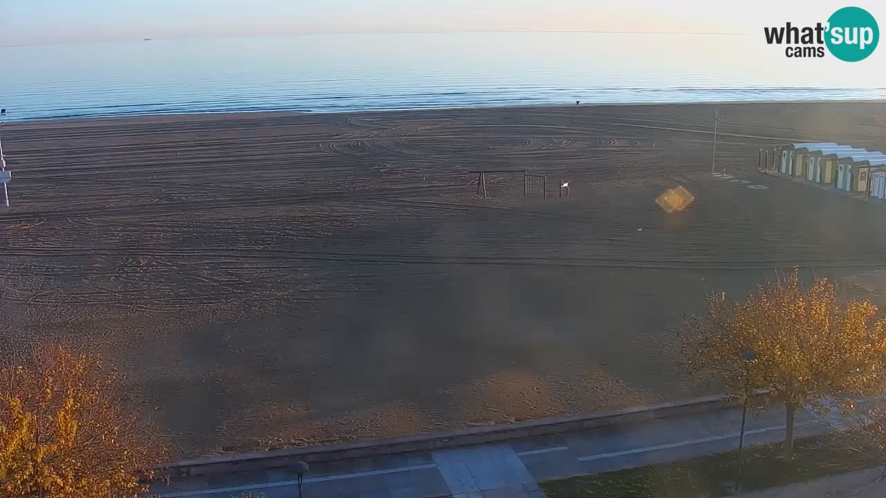 Web kamera Bibione plaža – pogled sa Ashanti ApartHotela