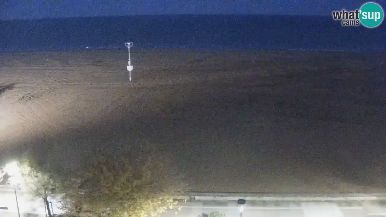 Webcam en direct plage de Bibione – vue depuis Ashanti ApartHotel