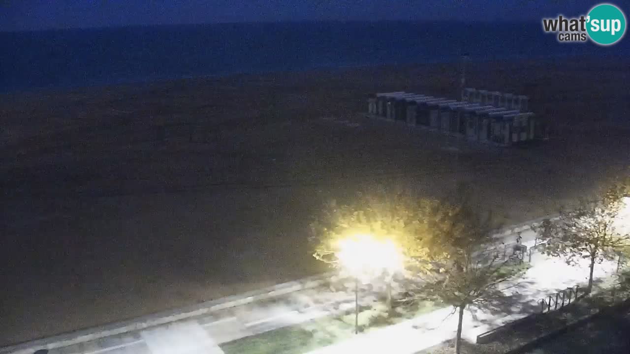 Web kamera Bibione plaža – pogled sa Ashanti ApartHotela