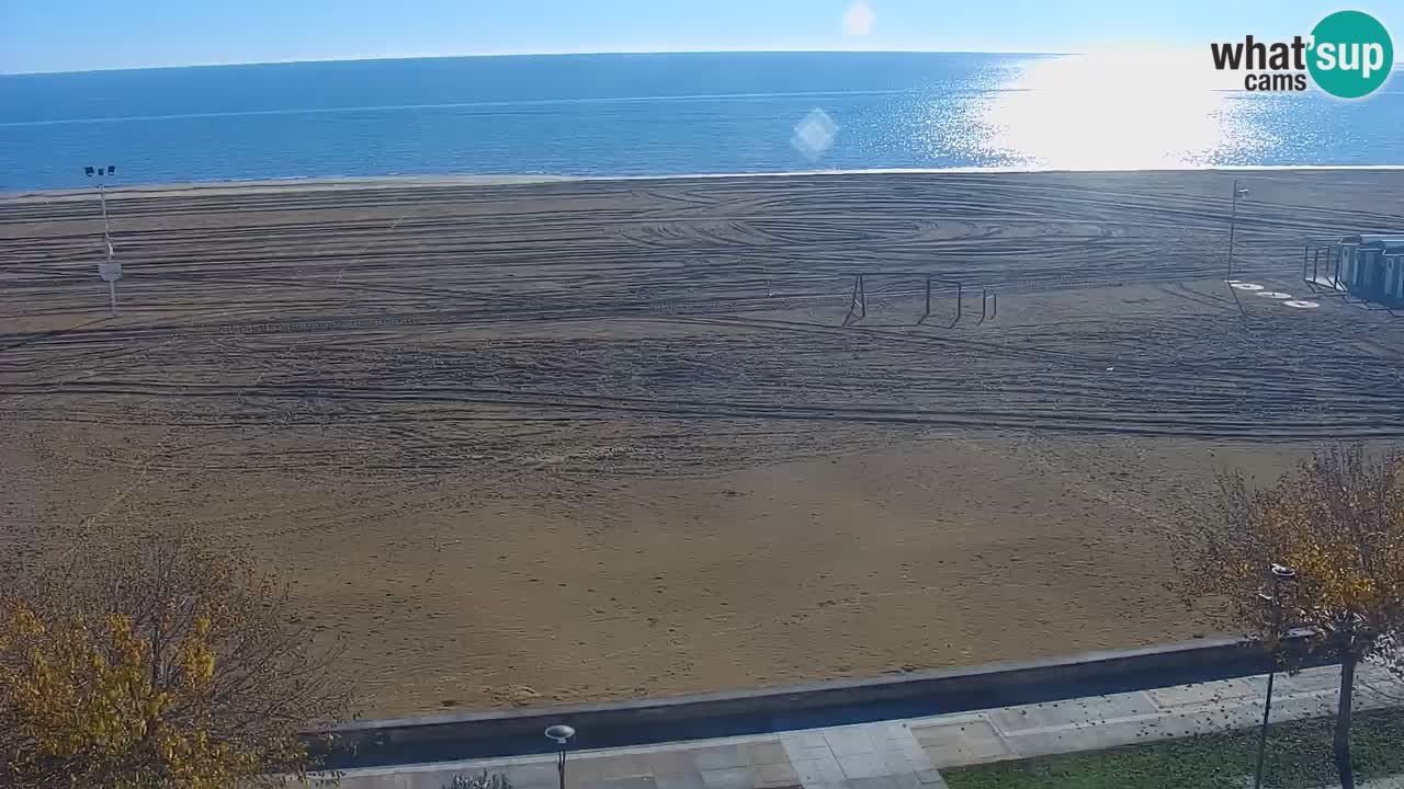 Web kamera Bibione plaža – pogled sa Ashanti ApartHotela