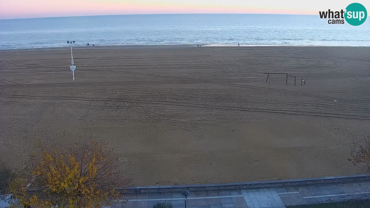 Webcam en direct plage de Bibione – vue depuis Ashanti ApartHotel