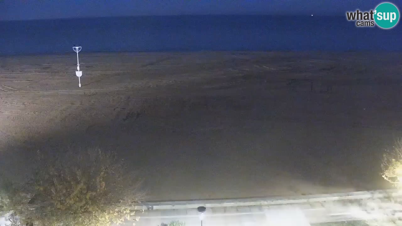 Web kamera Bibione plaža – pogled sa Ashanti ApartHotela