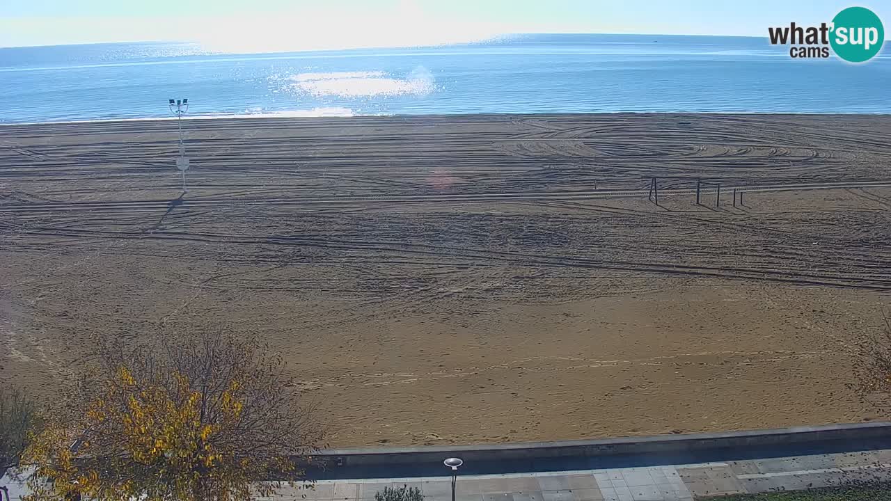 Webcam en vivo playa Bibione – vista desde Ashanti ApartHotel
