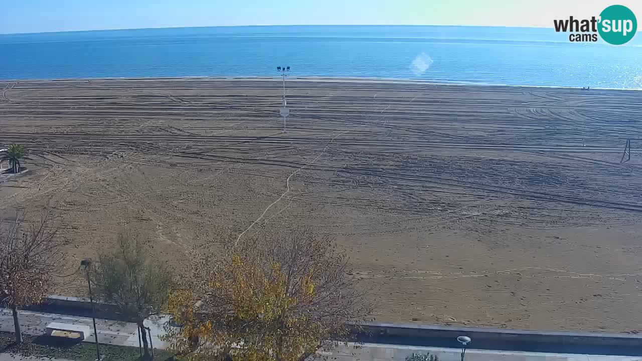 Webcam en direct plage de Bibione – vue depuis Ashanti ApartHotel