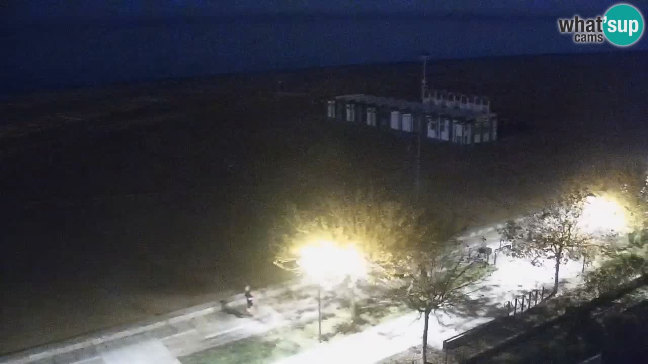 Webcam en direct plage de Bibione – vue depuis Ashanti ApartHotel
