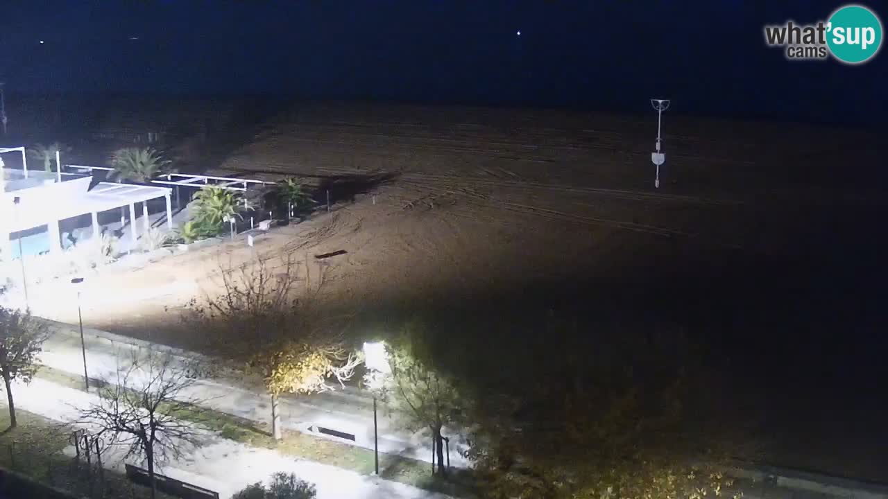 Webcam en vivo playa Bibione – vista desde Ashanti ApartHotel