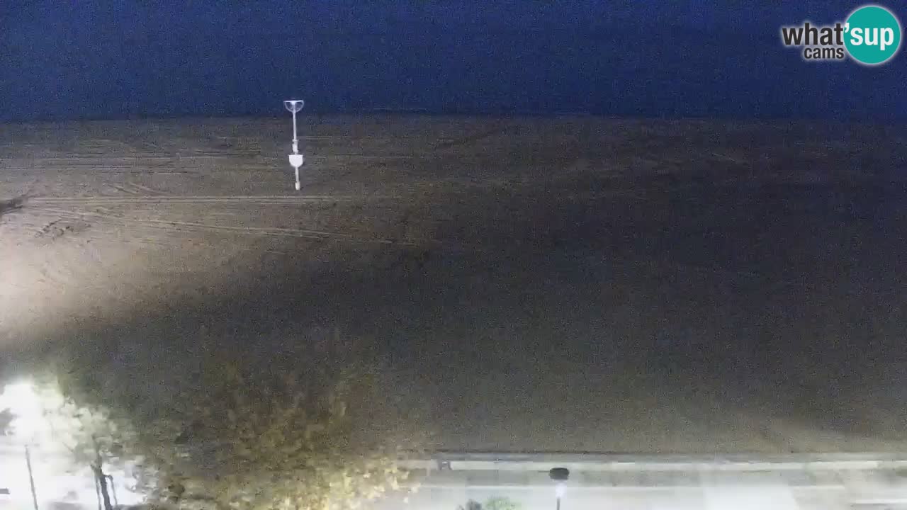 Webcam en vivo playa Bibione – vista desde Ashanti ApartHotel