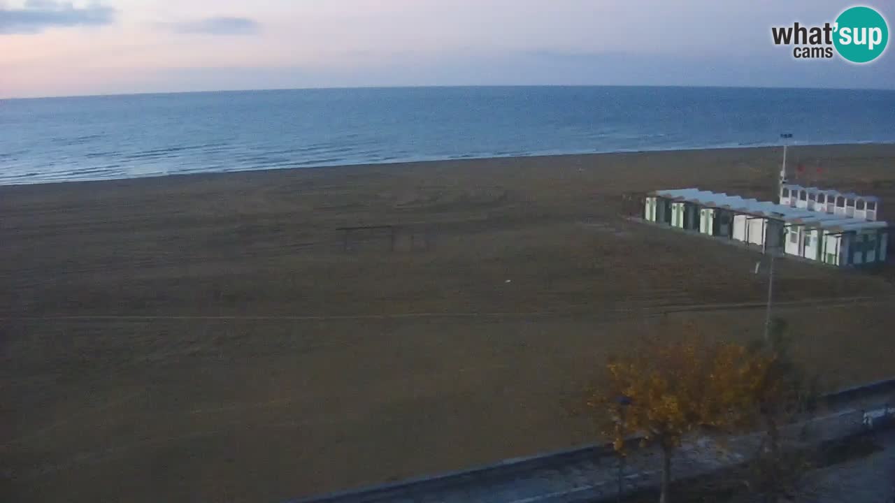 Webcam en vivo playa Bibione – vista desde Ashanti ApartHotel