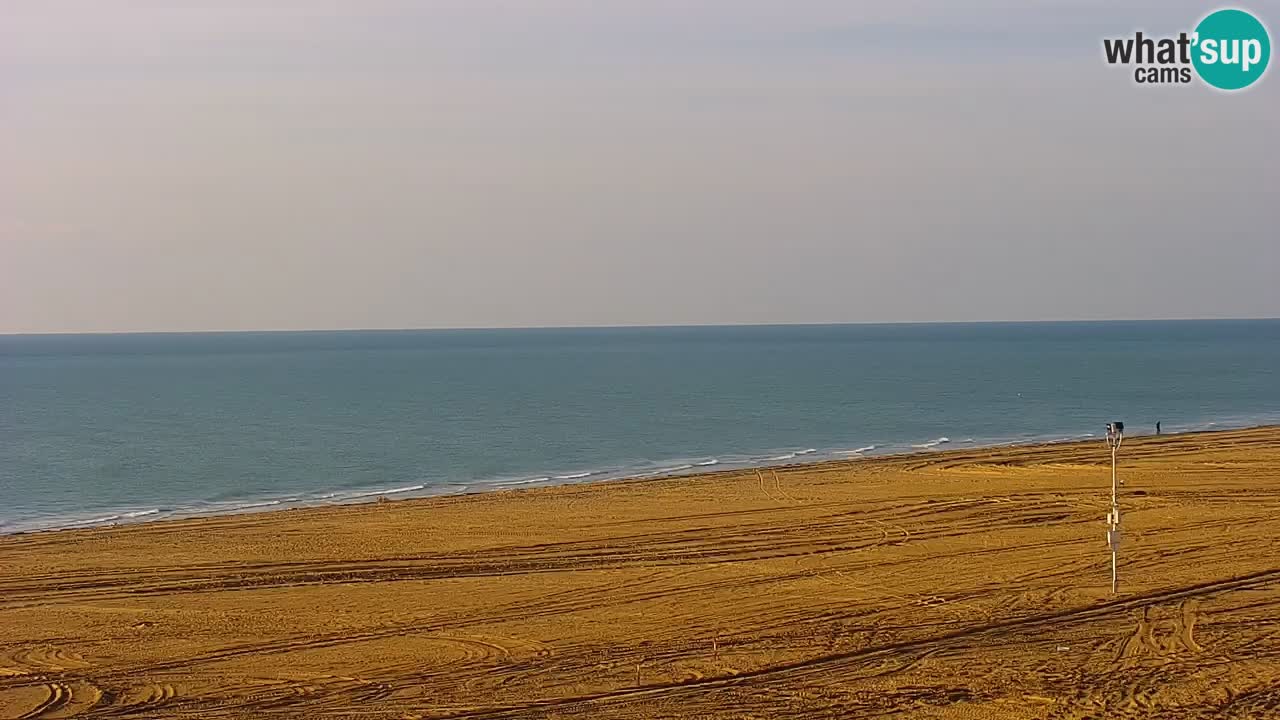 Webcam en direct plage de Bibione – vue depuis Ashanti ApartHotel