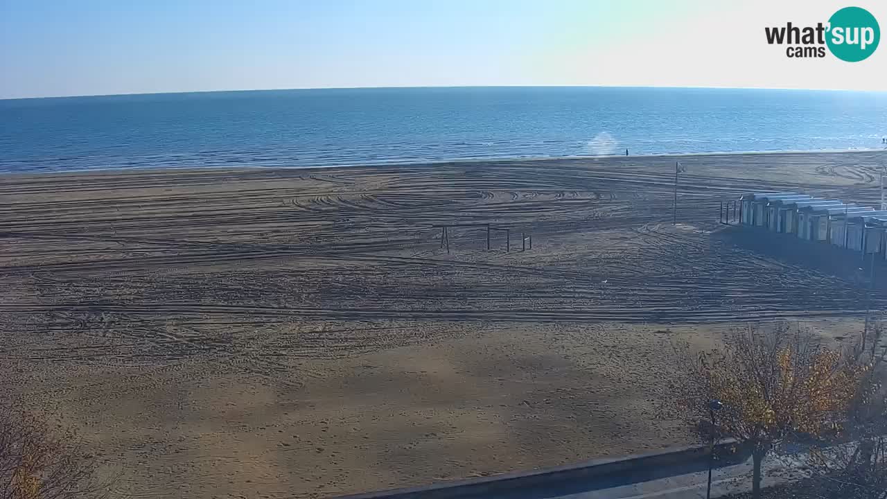 Webcam en vivo playa Bibione – vista desde Ashanti ApartHotel