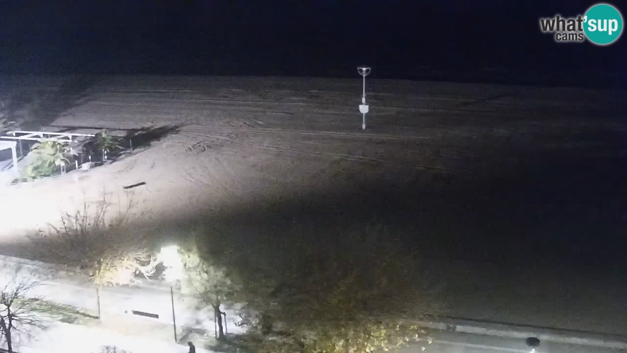 Webcam en direct plage de Bibione – vue depuis Ashanti ApartHotel