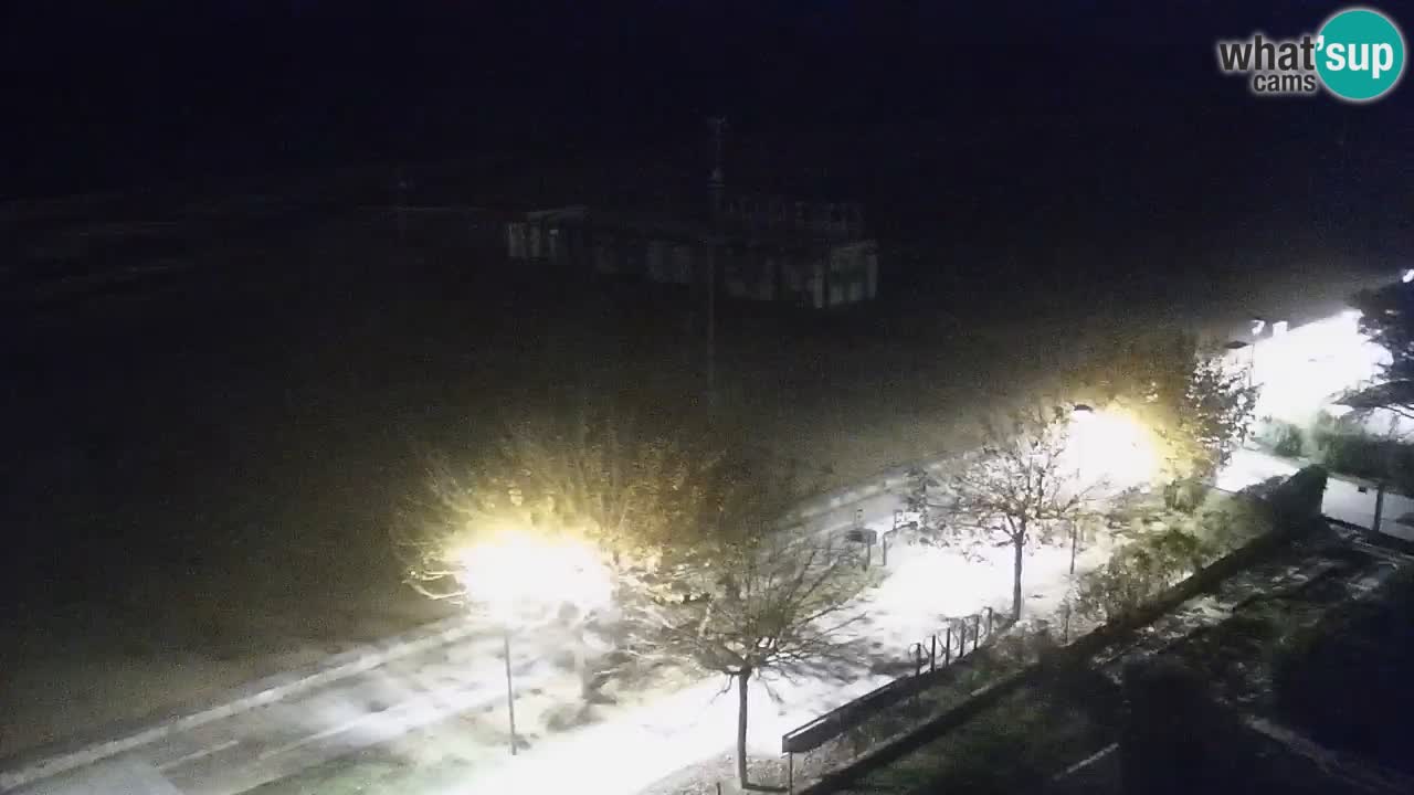 Web kamera Bibione plaža – pogled sa Ashanti ApartHotela