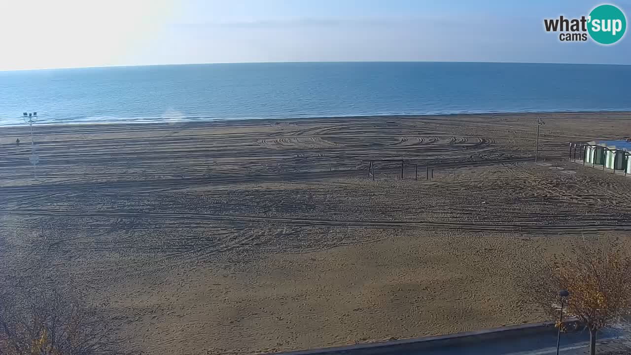 Web kamera Bibione plaža – pogled sa Ashanti ApartHotela