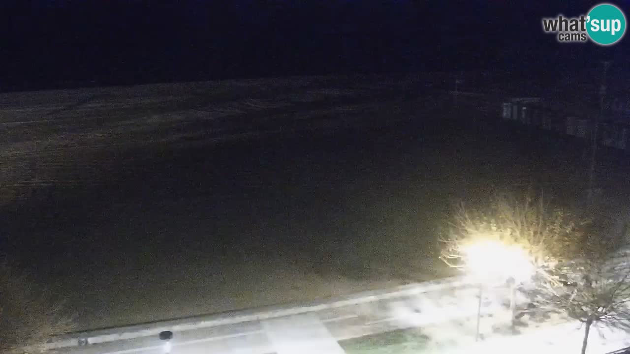 Webcam en direct plage de Bibione – vue depuis Ashanti ApartHotel