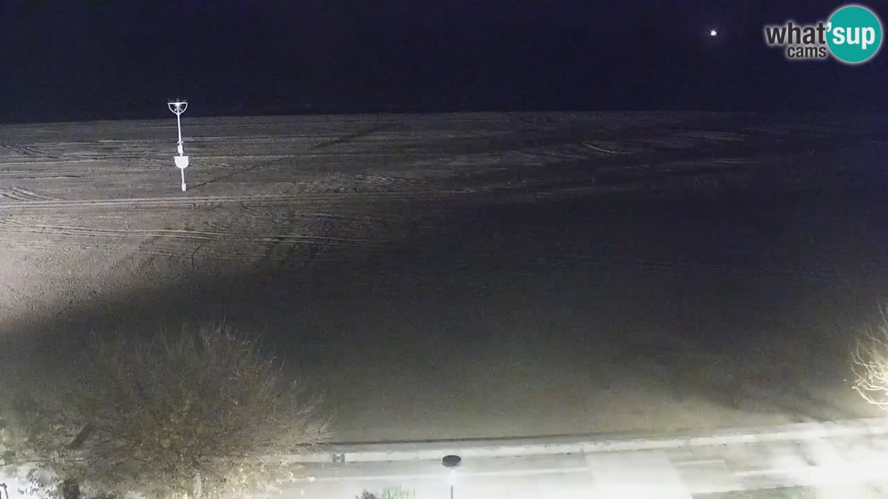 Web kamera Bibione plaža – pogled sa Ashanti ApartHotela