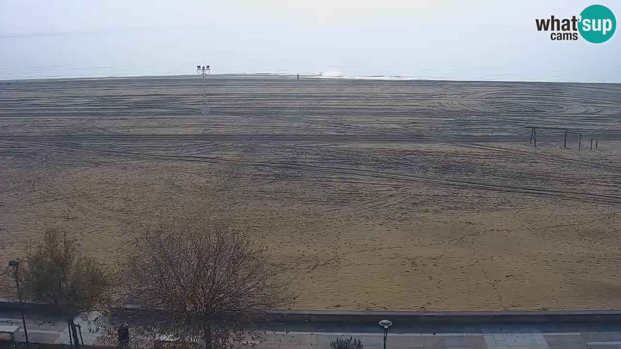 Webcam en direct plage de Bibione – vue depuis Ashanti ApartHotel