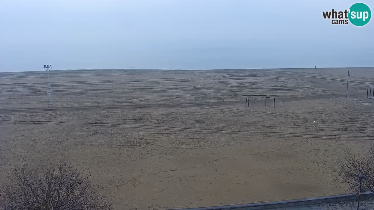 Webcam en vivo playa Bibione – vista desde Ashanti ApartHotel
