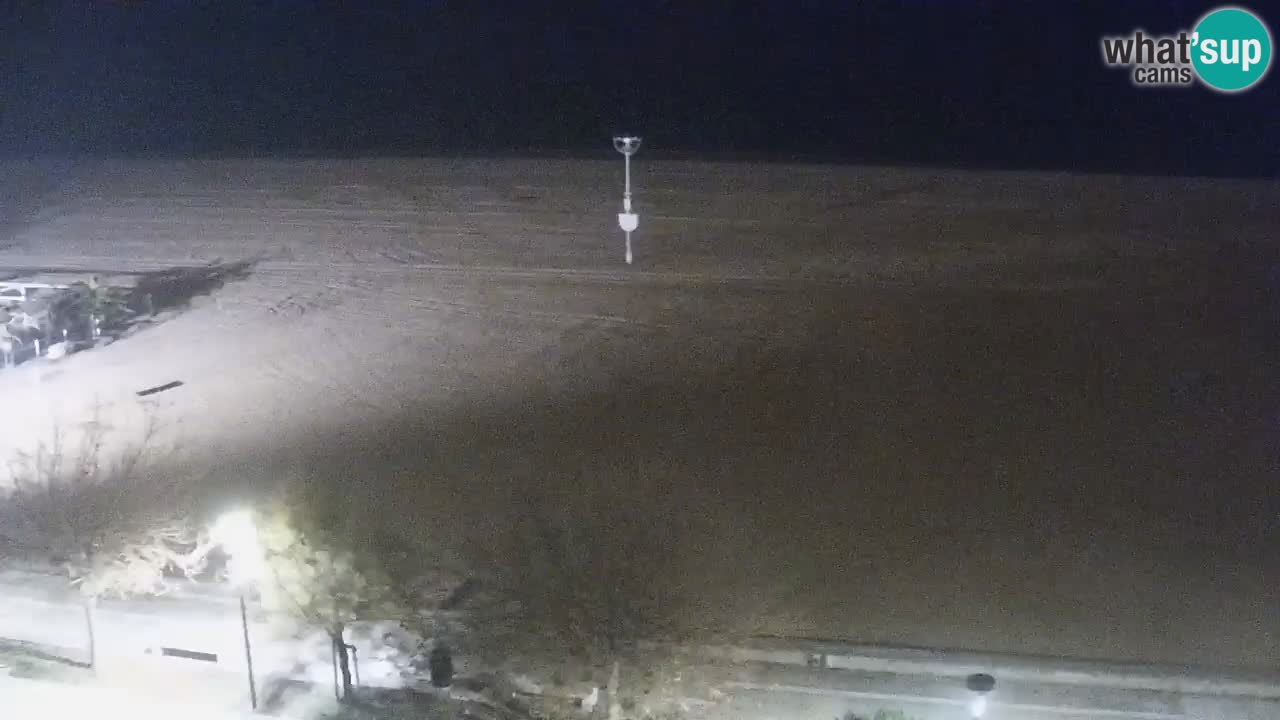 Webcam en direct plage de Bibione – vue depuis Ashanti ApartHotel