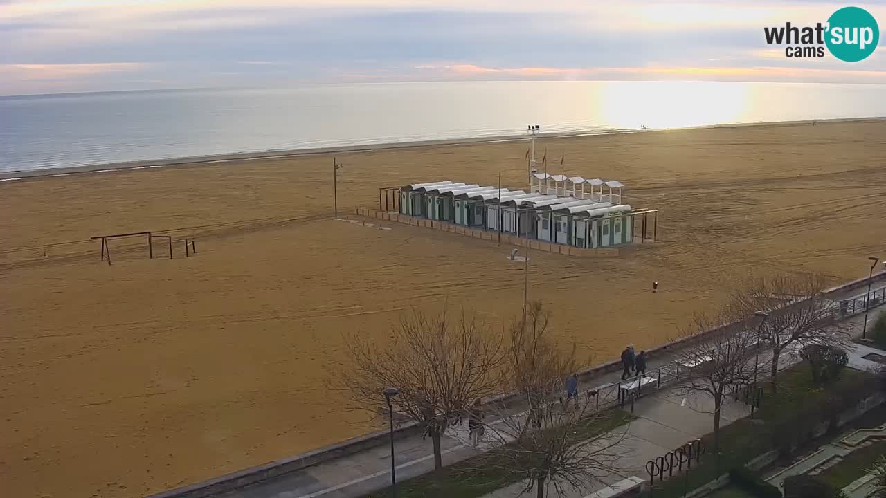 Web kamera Bibione plaža – pogled sa Ashanti ApartHotela