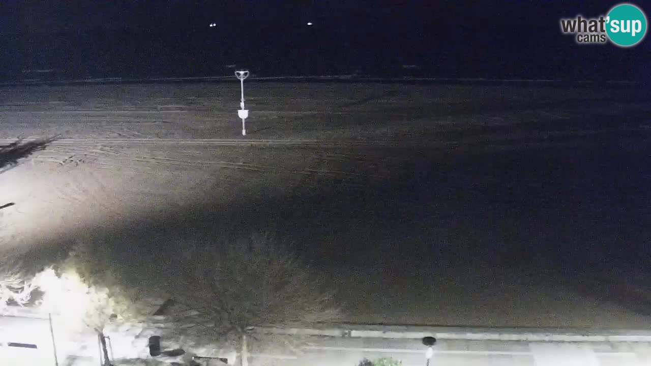 Web kamera Bibione plaža – pogled sa Ashanti ApartHotela