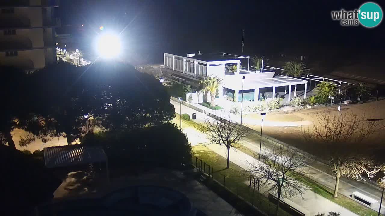 Live Webcam Bibione beach – view from Ashanti ApartHotel