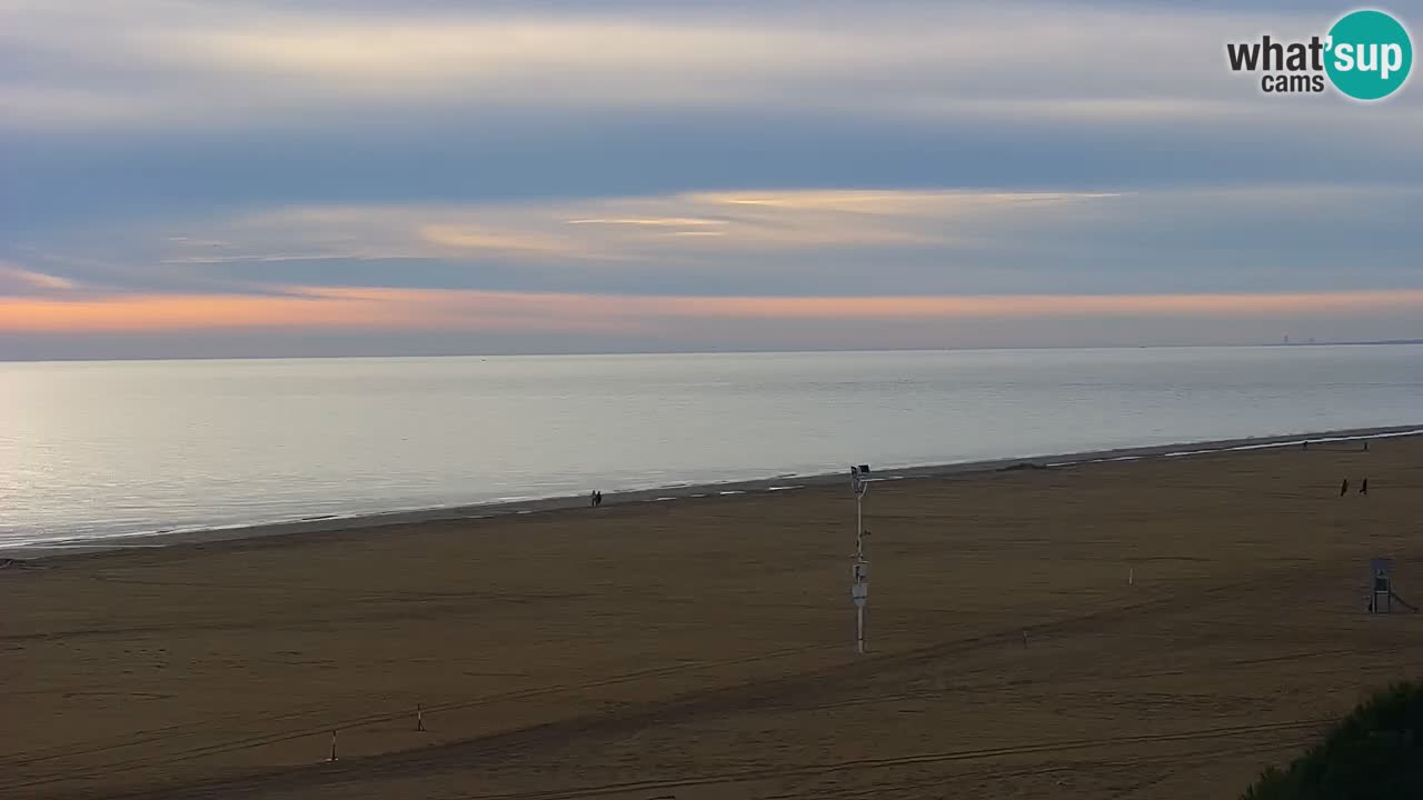 Webcam en vivo playa Bibione – vista desde Ashanti ApartHotel