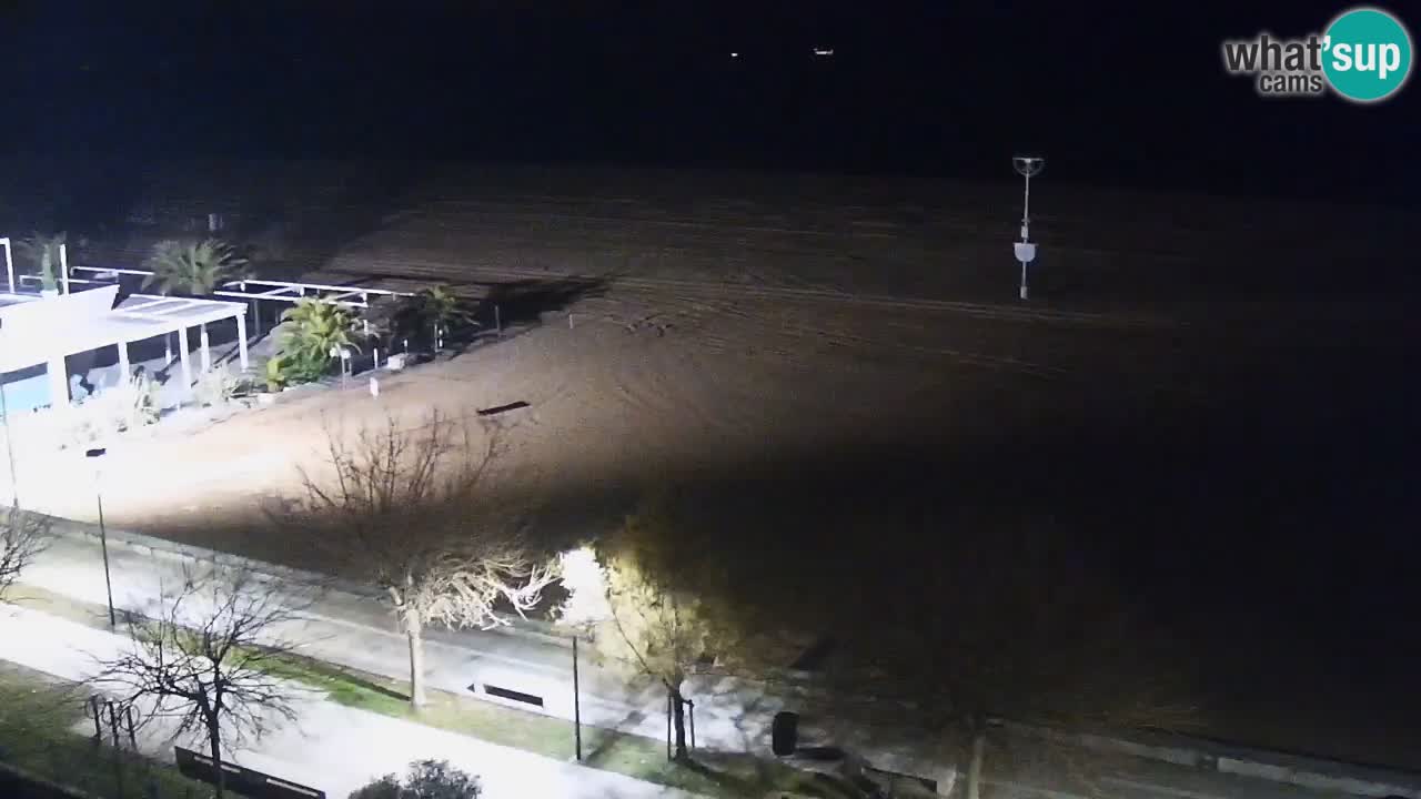 Webcam en vivo playa Bibione – vista desde Ashanti ApartHotel