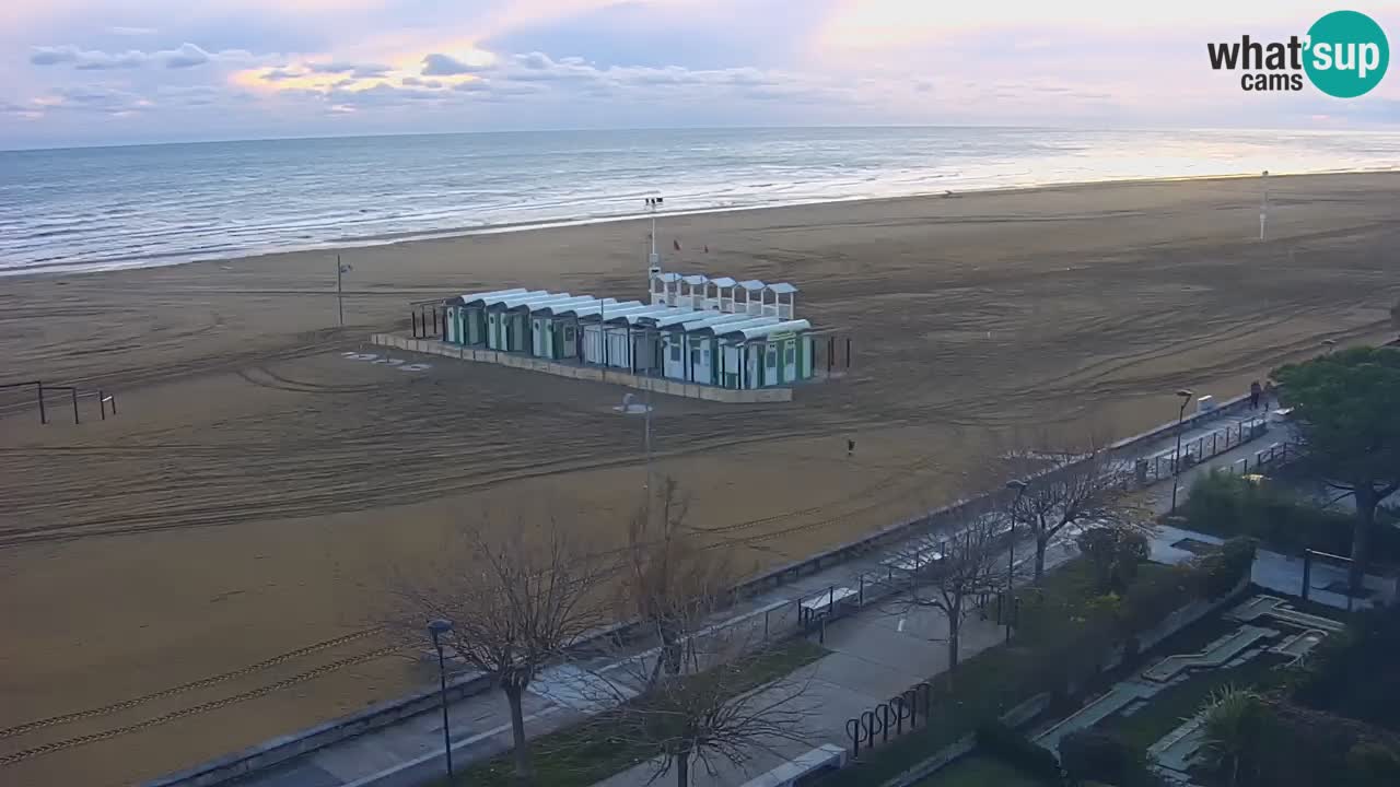 Webcam en vivo playa Bibione – vista desde Ashanti ApartHotel