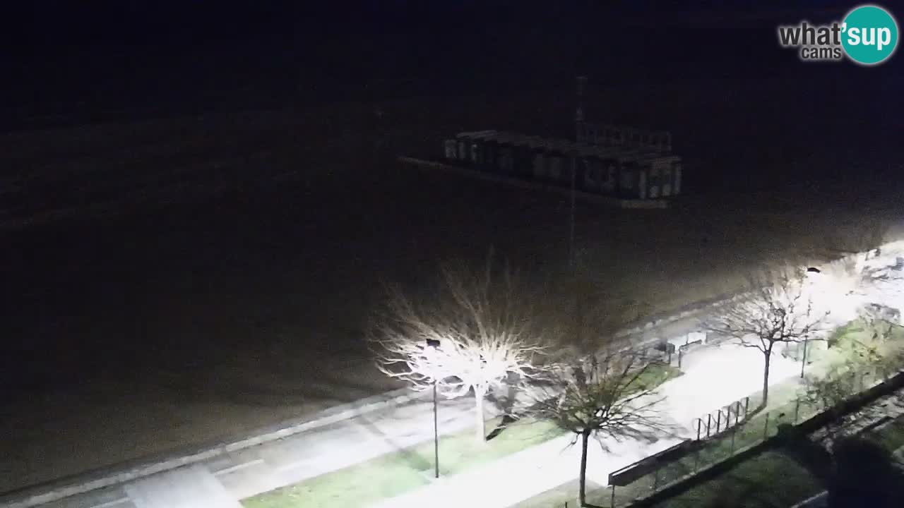 Webcam en vivo playa Bibione – vista desde Ashanti ApartHotel