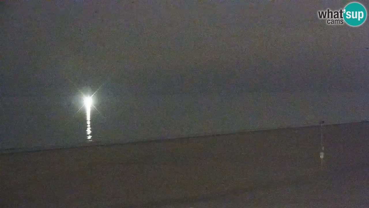 Web kamera Bibione plaža – pogled sa Ashanti ApartHotela