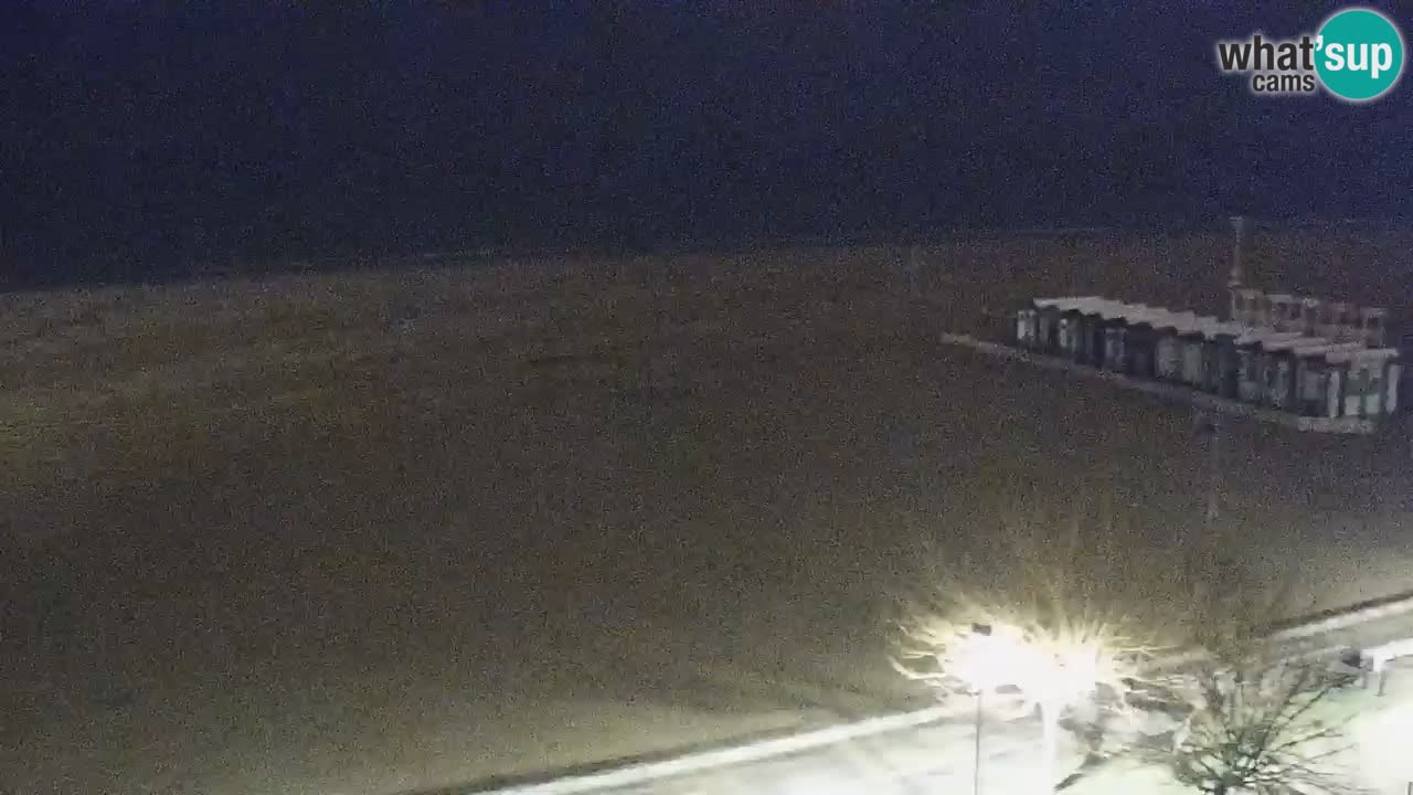 Webcam en vivo playa Bibione – vista desde Ashanti ApartHotel