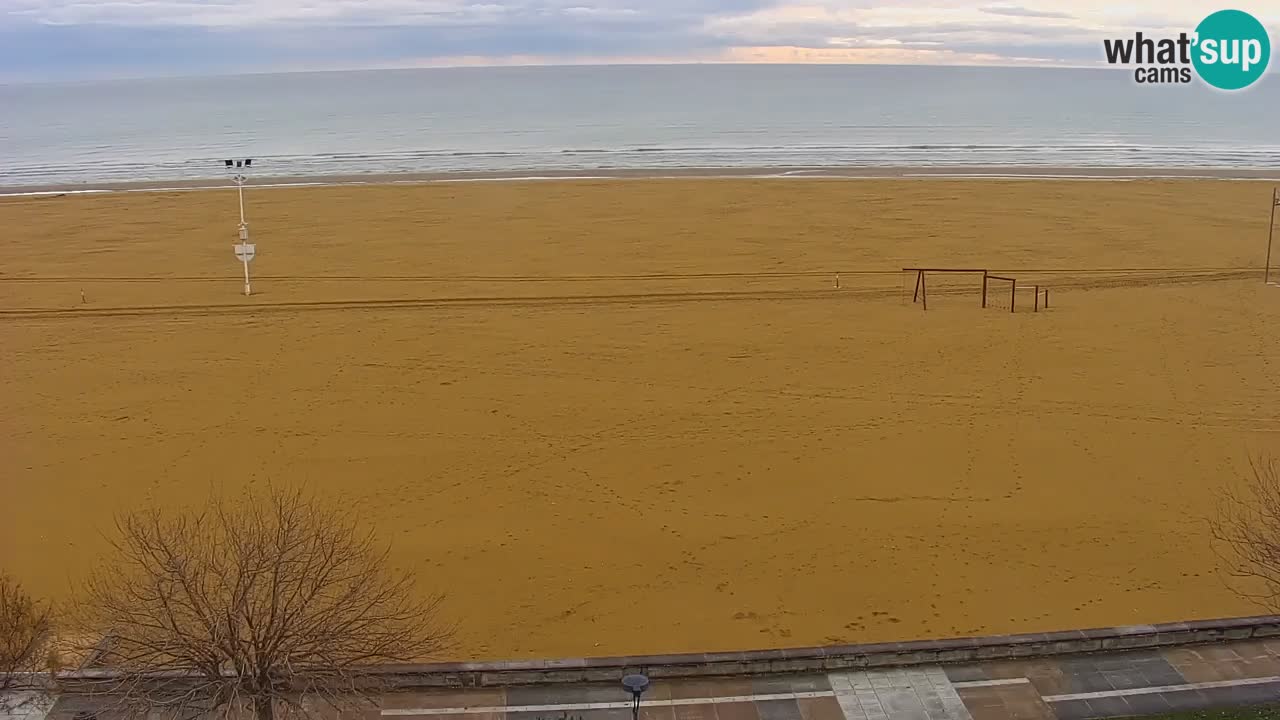 Web kamera Bibione plaža – pogled sa Ashanti ApartHotela