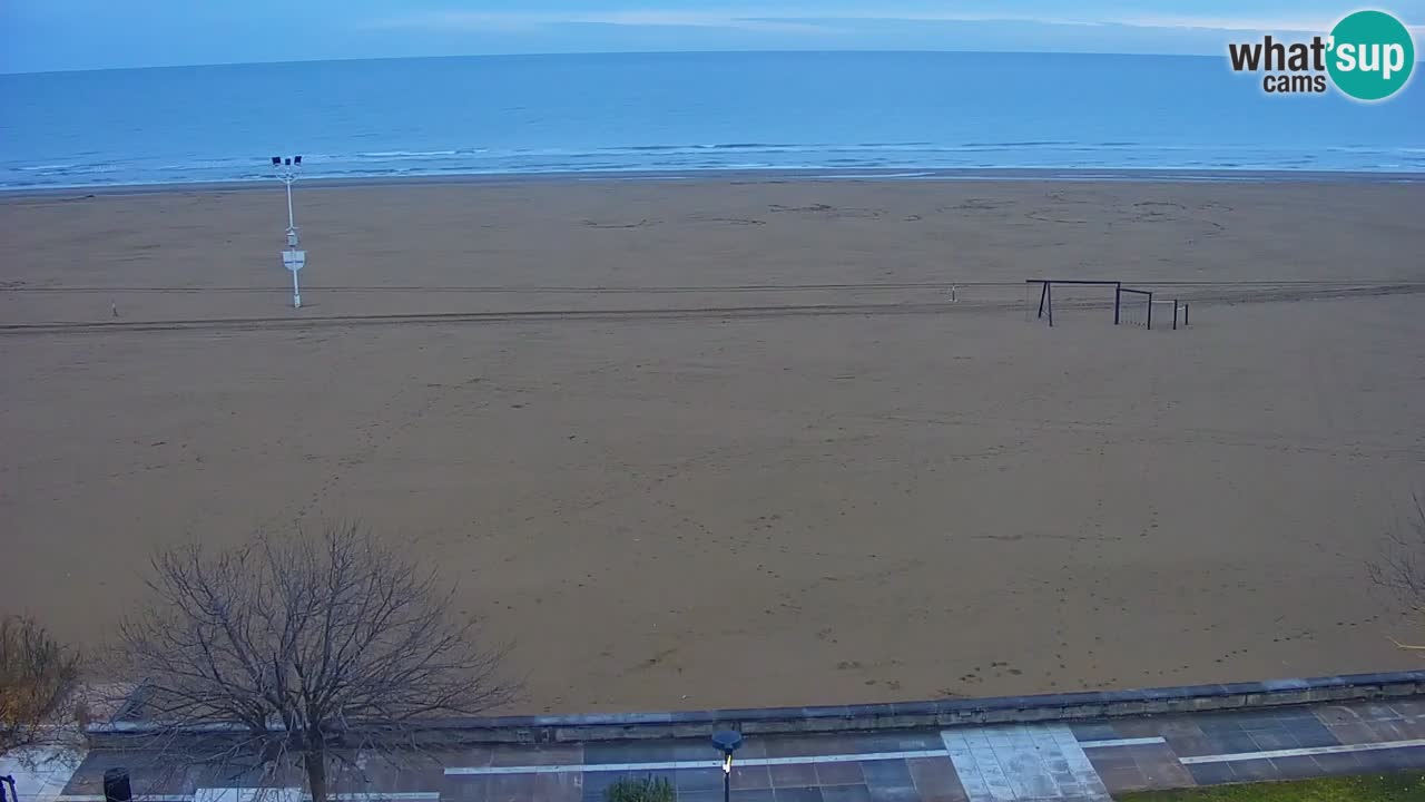 Webcam en direct plage de Bibione – vue depuis Ashanti ApartHotel