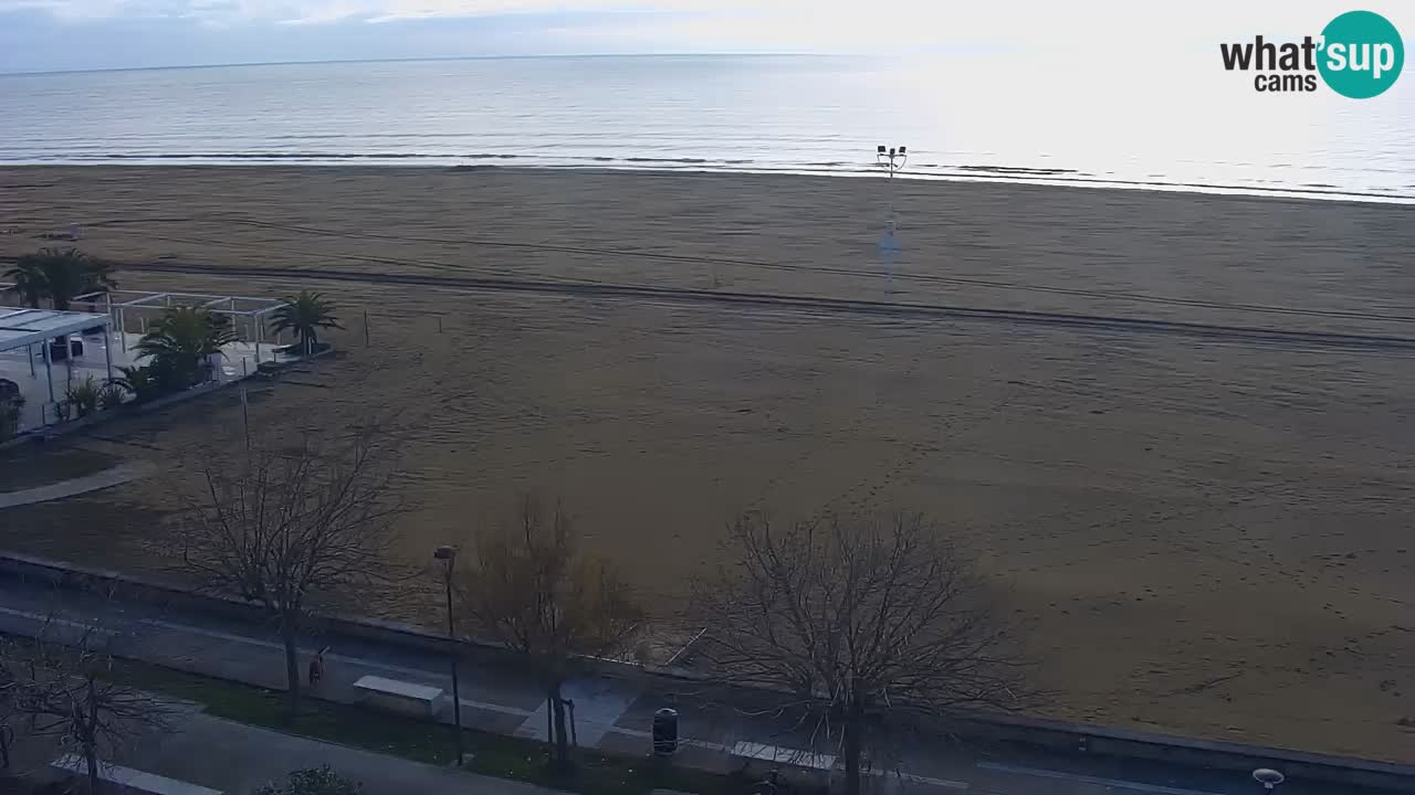 Web kamera Bibione plaža – pogled sa Ashanti ApartHotela