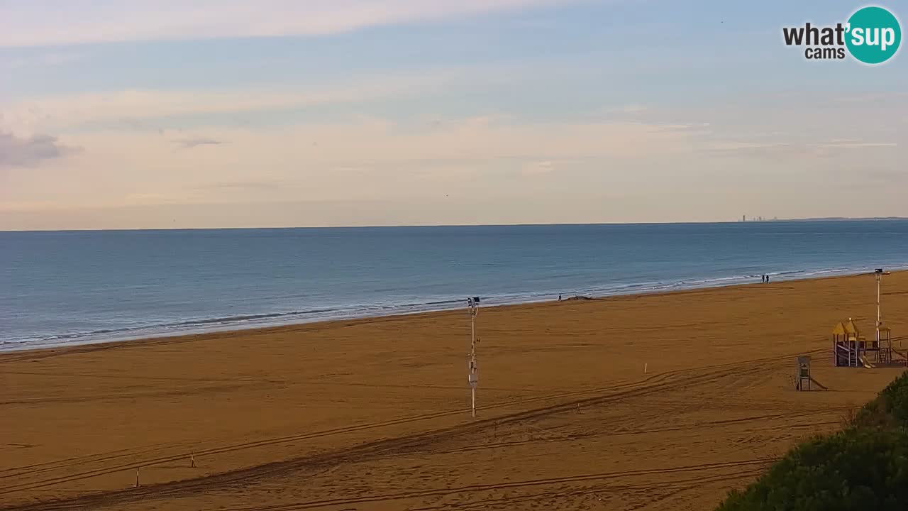 Webcam en vivo playa Bibione – vista desde Ashanti ApartHotel