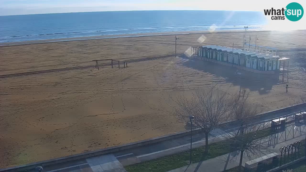 Webcam en vivo playa Bibione – vista desde Ashanti ApartHotel